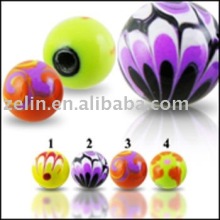 Colorful Hand Painted UV Balls
