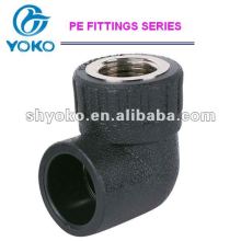 Plastic elbow fittings