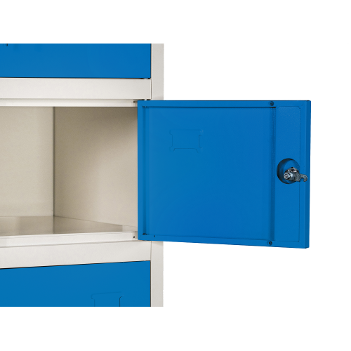 6 Door Single Metal Locker Storage