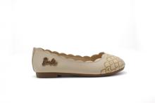 Topline Wave Shape Colour Printing  Ballet Shoes