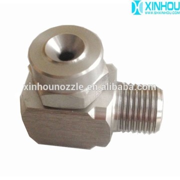 Spray water jet nozzle full cone corner type nozzle