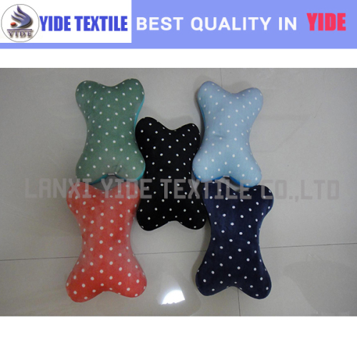 dot patterned polystyrene beads car seat cushion decorative cushion