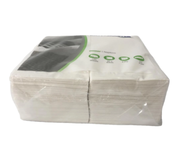 Folding Napkins in Restaurant