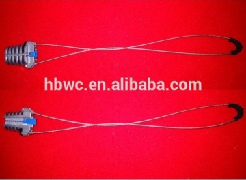 anchoring clamp for cable fitting