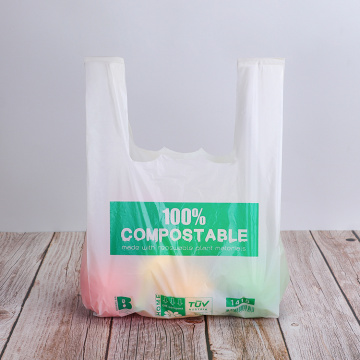 Custom reusable biodegradable plastic grocery shopping bags