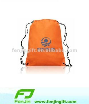 Drawstring backpack bag for shopping