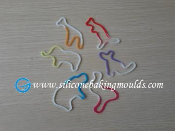 Silicone silly bands,animal shaped silicone bands,silicone rubber bands