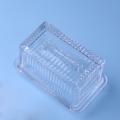 Wholesale Clear Glass Butter Dish With Lid Cover