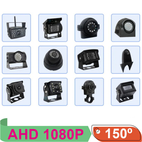 Cameras de voitures de secours AHD / CCD / CCD / CMOS / CVB