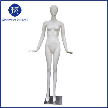 Gloss white realistic sexy female mannequin display used