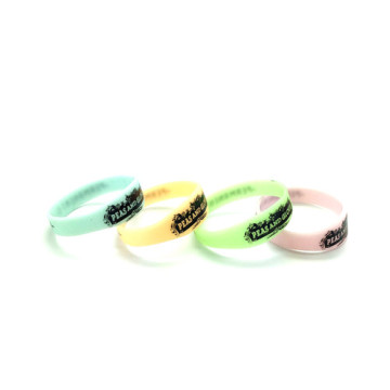 Promotional Figured Printed Silicone Wristbands-Junior