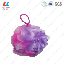 Conducive artificial shower scrub bath sponge with soap