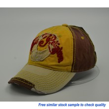 Dyed Washed Cotton Cap Adjustable Hat mesh hat