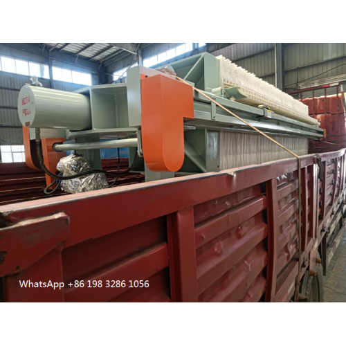 Bärbart platttrycksfilter Press av hydraulisk press