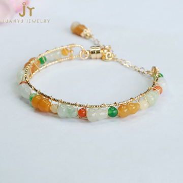 Wholesale Myanmar Women's Geometric Bracelets: Natural Stone, Jadeite Bangles, Jade Chain & Link Collections