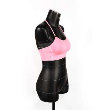 Ladies backless sports bra top