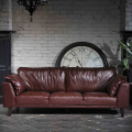 Chesterfield Leather 321 sittgruppsdelad soffa