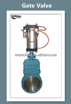 Pneumatic Knife Gate Valve gate valve drawing