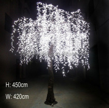 White Artificial LED Weeping Willow Tree Light