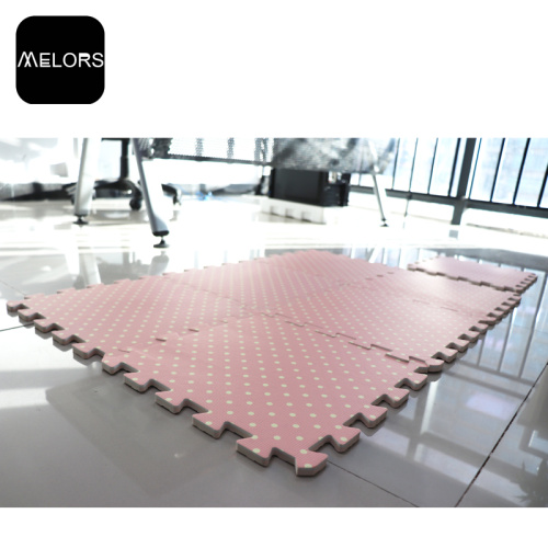 Rosa Farbe Interlocking EVA Foam Spielmatte