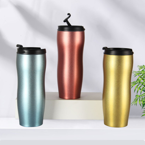 350ML Stainless Steel Portable Travel Mug with Lid