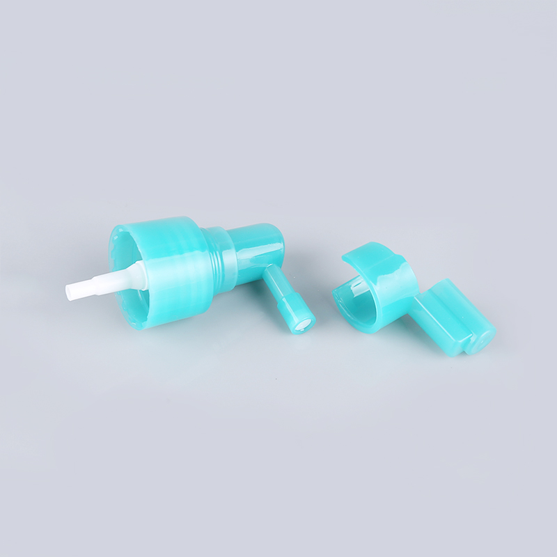 Plastic short mouth nasal spray pump with cap for medicine