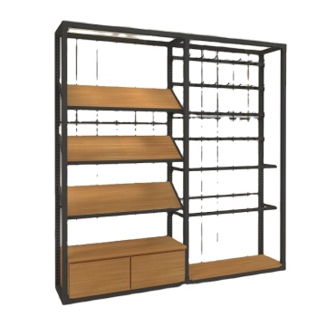 Floor-Standing Multifunctional Display Rack: Socks, Hats, Lingerie Display Solutions