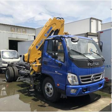 4x2 Foton Aumark Articulated Hydraulic crane 5 ตัน