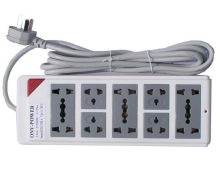 Multi Function Lightning Surge Protector , Dedicated Power Security Adapter