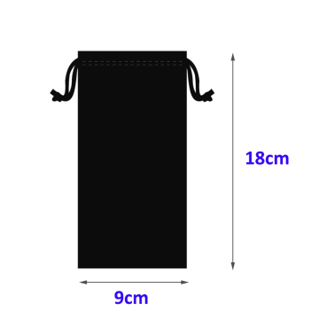 Custom Drawstring Microfiber Glasses Pouches & Bags
