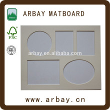 passepartouts for decorative the wooden photo frame/custom frame matboard/paper card photo picture frame