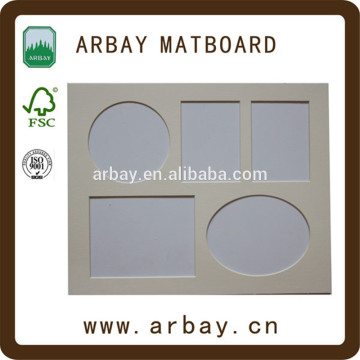 passepartouts for decorative the wooden photo frame/custom frame matboard/paper card photo picture frame