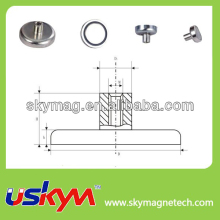 NdFeB pot magnet model D