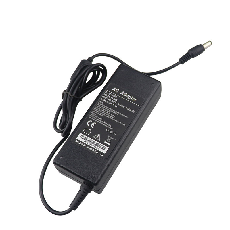 最低価格90W 15V 6Aラップトップ充電器