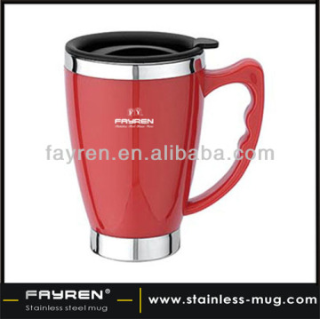 Ceramics stainless steel cup