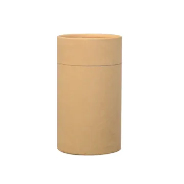 Eco-Friendly Round Tea Cans Packaging Kraft Paper Tube