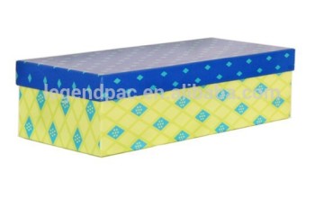 High end top selling shoe cardboard box