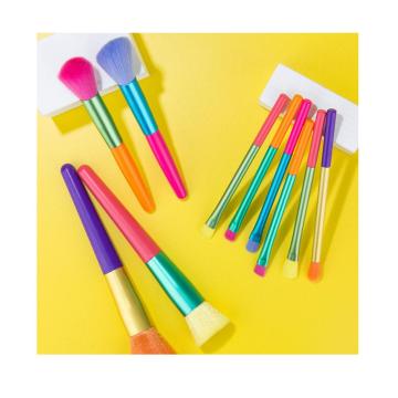 2022 New Products 15Pcs Neon Makeup Brush Set