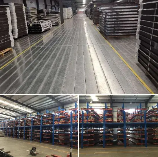 Warehouse Storage Steel Structural Mezzanine Floor Steel Platform
