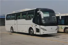Used King Long Pure Electric Buses 51 Seats Passenger Coach Long Route Tourist Bus for Sale