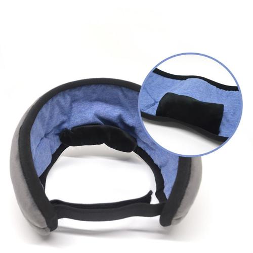 Auricolare da viaggio sportivo con maschera per gli occhi Bluetooth