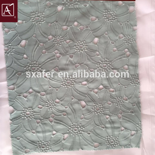 AXF-B1798 flat embroidery fabric for wedding dress