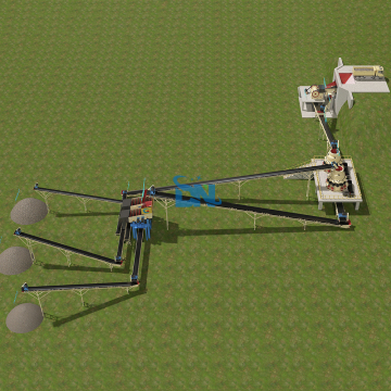 Complete Aggregate Mining: 50TPH Construction Waste Processing Plant