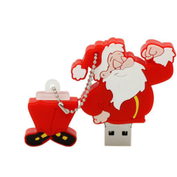 Christmas Santa Clause Shaped USB Flash Drive