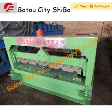 steel roof sheet decking machine