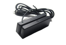 Mini USB 3 tracks magnetic card reader