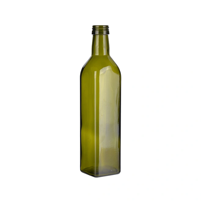 Factory Direct Top Quality Dark Green Cooking Olive Oil Empty Glass Bottle