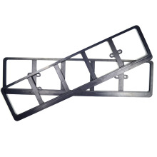 Side Insert Plastic Euro Size Simple Design Number Plate Holder