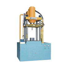 Four-column double-acting hydraulic stretching machine
