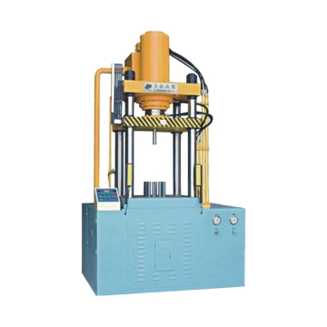 Four-column double-acting hydraulic stretching machine